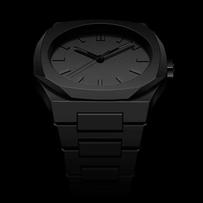 Aura Black Arabic Dial Watch – Luxury Men’s Timepiece with Timeless Elegance
